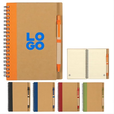 Spiral Notebook with Pen