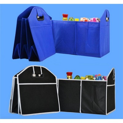 Custom Foldable Non Woven Expandable Trunk Organizer bag