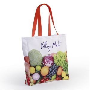 Structured Tote Bag Med- FULL COLOR