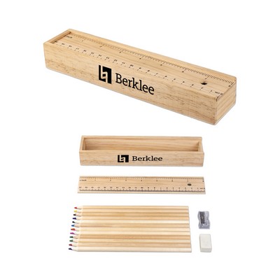 Wooden Stationery Kit