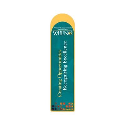 Bookmark - 2"X8" Round Top Custom Printed Bookmarks