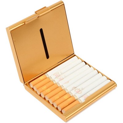 Aluminum Double Sided Flip Cigarette Case Box