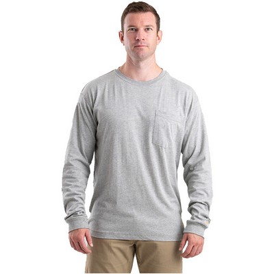 Berne Apparel Tall Performance Long-Sleeve Pocket T-Shirt