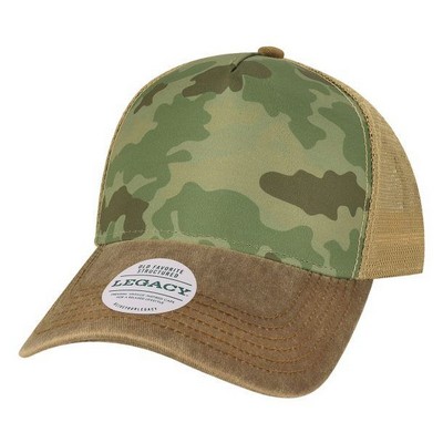 Legacy Old Favorite Five-Panel Trucker Cap (Blank)