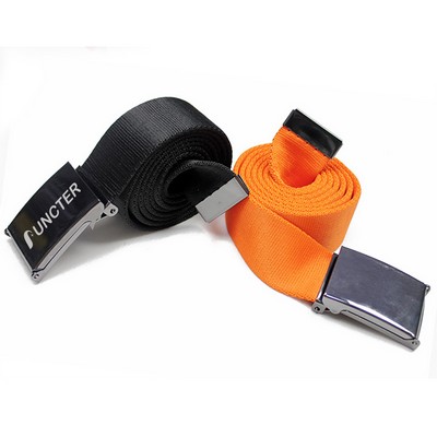 Men's Polyester Buckle Belt