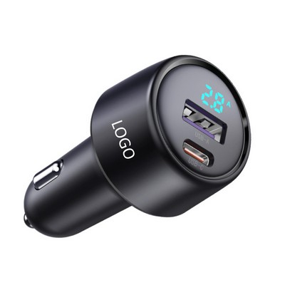 Dual-port super fast charging usb car charger