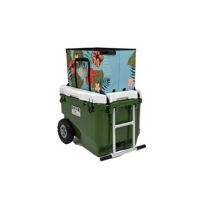 RovR RollR 60 Wheeled Cooler with LandR Bin and BikR Plate