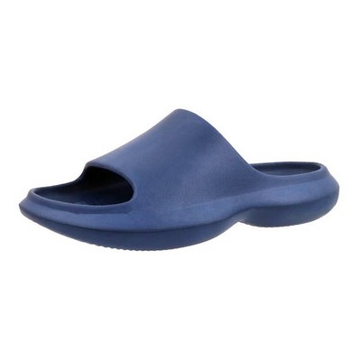 Men's Cloud Slides - Small-Large, Navy (Case of 12)