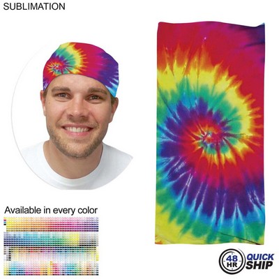 48 Hr Quick Ship - Sublimated BEST VALUE Lightweight Seamless Tubular Sports Headwear