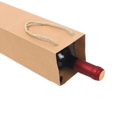 Kraft Paper Wine Bag