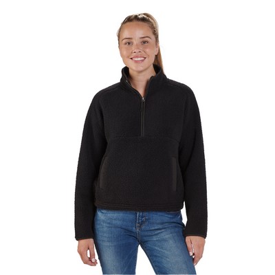 BOXERCRAFT Ladies' Everest Pile Fleece Half-Zip Pullover