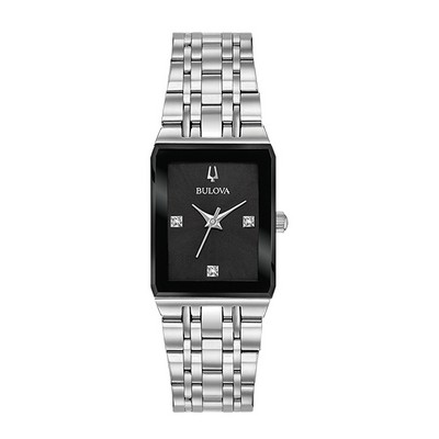 Bulova 96P202 FUTURO - Silver & Black