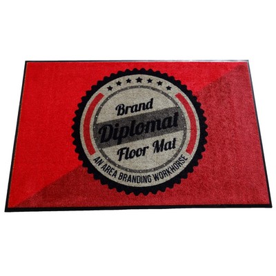 Brand Diplomat Custom Branded Logo Rug - 3' X 11'