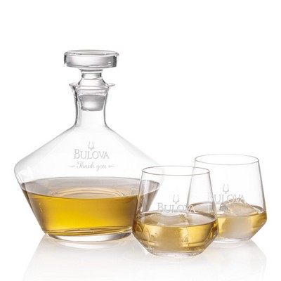 Tucson Decanter & 2 On-the-Rocks