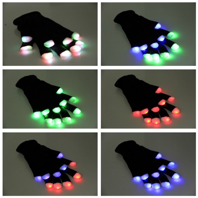 Led Gloves Flashing