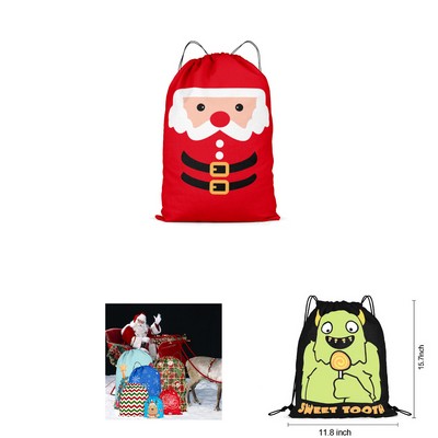 Christmas Drawstring Backpack