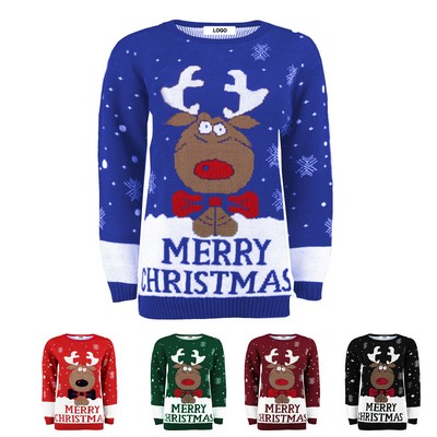 Kids Knitted Christmas Jumper Sweater