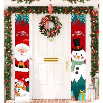 Christmas Couplets Christmas Porch Banner