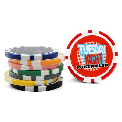 Full Color Poker Chips