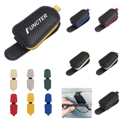 Sunglasses Holder for Car Visor Ticket Clip Car Accessories