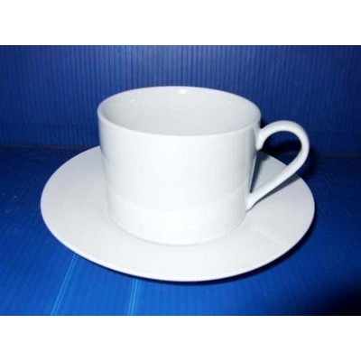 "Can" Porcelain Cup & Saucer