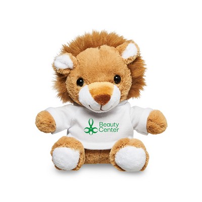 7" Plush Lion with T-Shirt