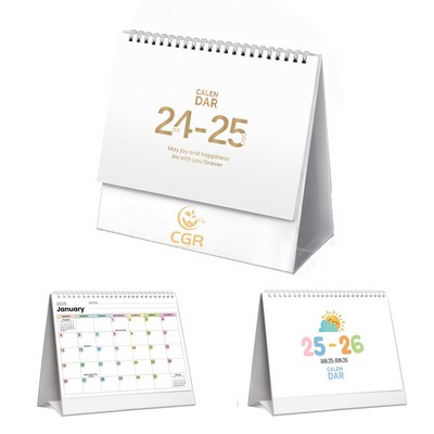 Reversible Paper-Printed Tabletop Flip Calendar