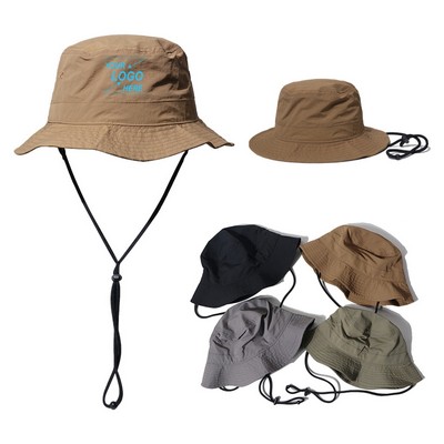 Unisex Drawstring Sun Hat