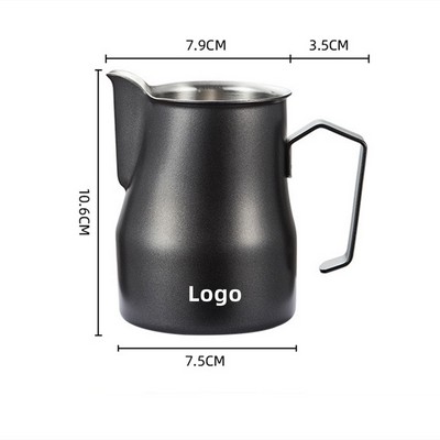 Milk Frothing Pitcher 304 Stainless Steel Multi-Purpose 350ML Home Use Frothing Pitcher