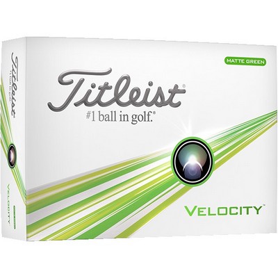 Titleist® Velocity™ Golf Ball - Matte Green