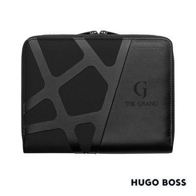 Hugo Boss® A5 Conference Folder - Black