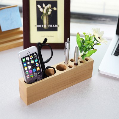 Multi-functional Cell Phone Stand W/Pen Storage Hole