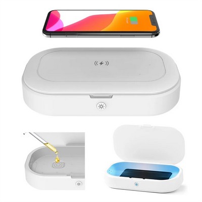 UV Sterilizer Box with Wireless Charger