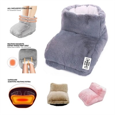 USB Rechargeable Heated Foot Warmers - Winter Pad for Cozy Toes