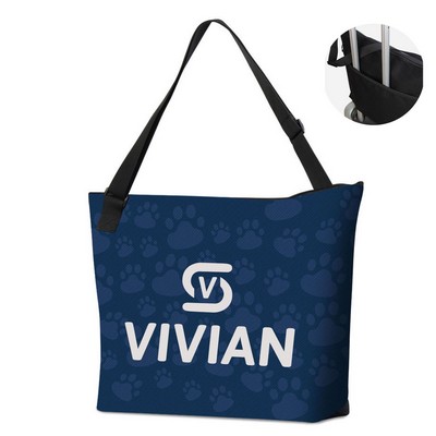 Large Capacity Portable Travel Sublimation Tote Bag