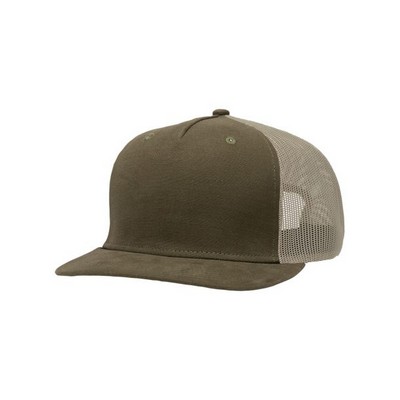 Sportsman™ Brushed Canvas Trucker Cap (Blank)