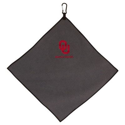 Ncaa - Golf Towel, 15"X15" Grey Microfiber