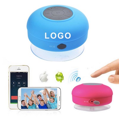 Shower Waterproof Sucker Wireless Bluetooth Speaker