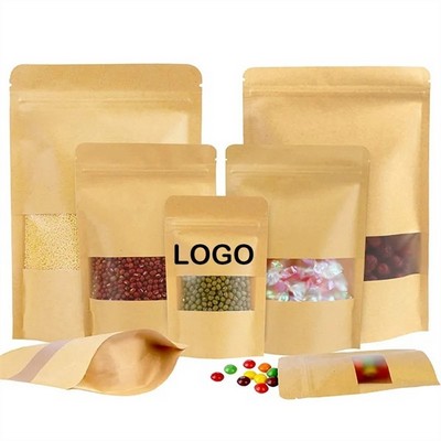 Kraft Paper Bag With Window