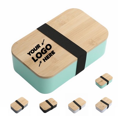 Bento Lunch Box With Bamboo Lid