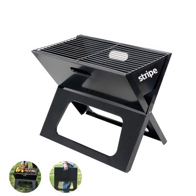 Foldable X-shape Charcoal Grill Medium Size - OCEAN