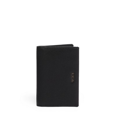 Tumi™ Nassau Black Texture Multi Window Card Case