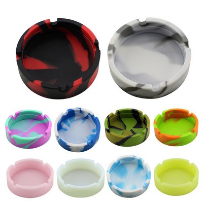 Premium Silicone Ashtrays for Cigarettes, Rubber Tray High Heat silicone cigarette holder