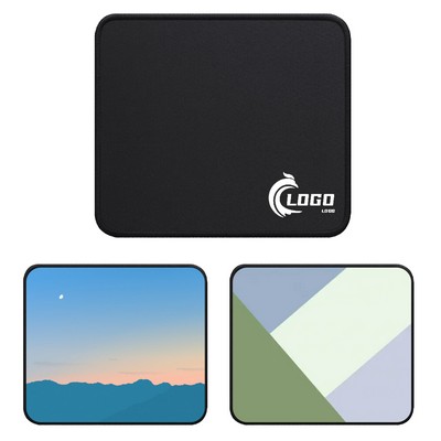 MOQ 50 Pcs Full Color Non-slip Soft Surface Mouse Pad