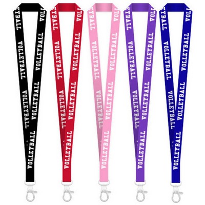 3/4 Polyester Neck Lanyard