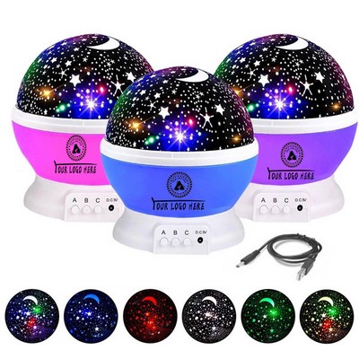 Rotating Projector Night Light