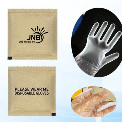 Portable Disposable PE Gloves