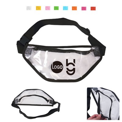 PVC Waterproof Bag Clear Fanny Pack