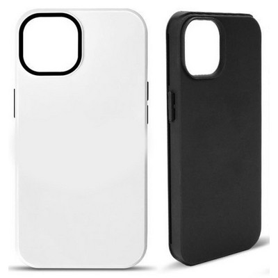 iPhone 15 hard shell case with TPU Lining