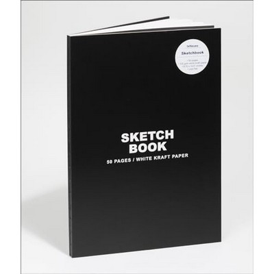 teNeues - Sketchbook Hardcover - 50 Smooth White Kraft Paper Pages with Lay